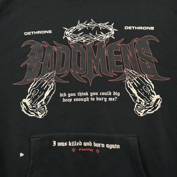 Bad Omens Dethrone hoodie size 3xl - Picture 2 of 5